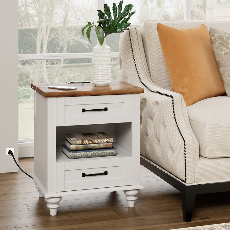 Wayfair side table white discount